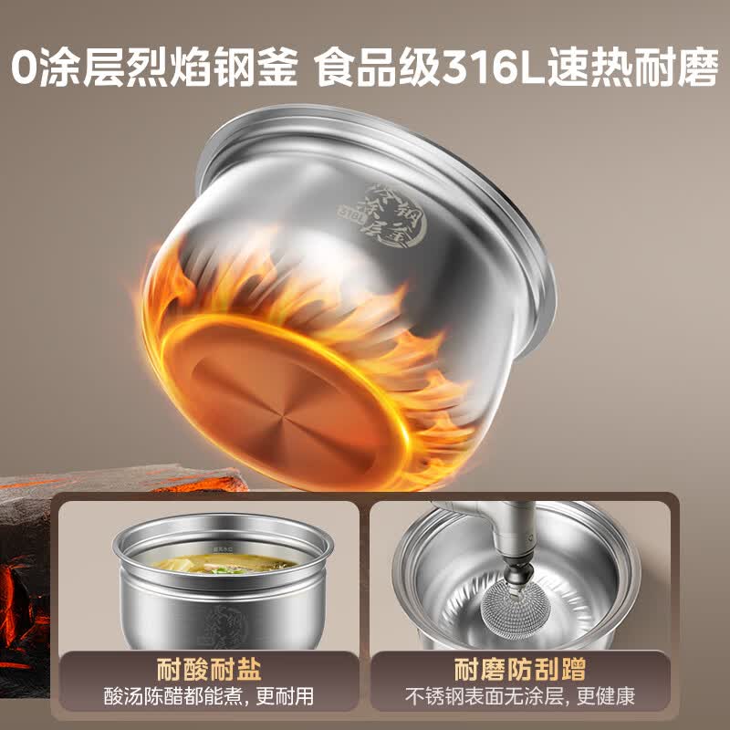 美的MY-C5650F电压力锅图片