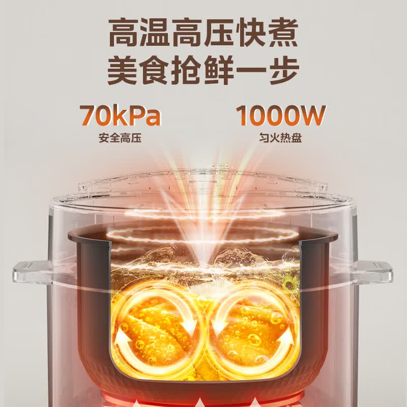 美的MY-YL60Q3-451电压力锅图片
