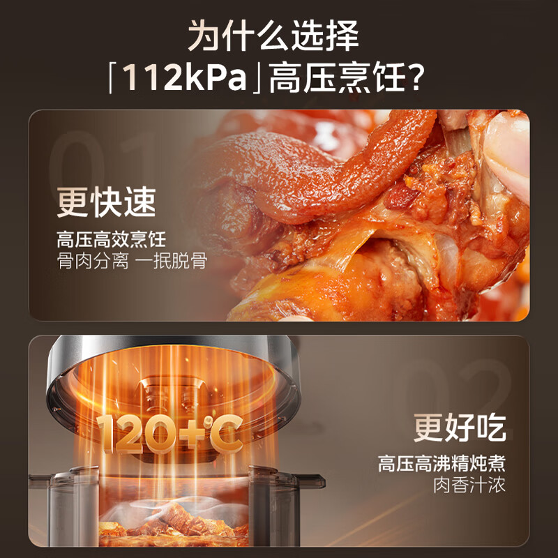 美的MY-E6930G电压力锅图片