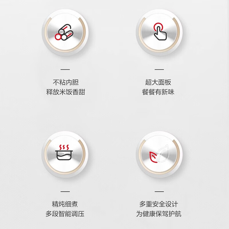 爱仕达AP-F60E188电压力锅图片