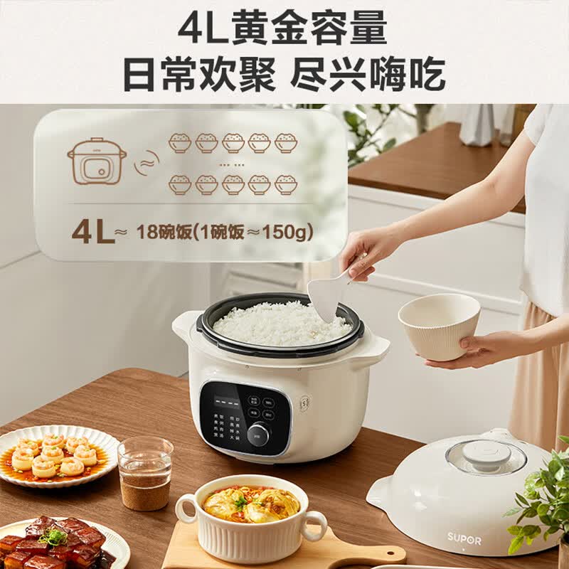 苏泊尔SY-40YC8097电压力锅图片