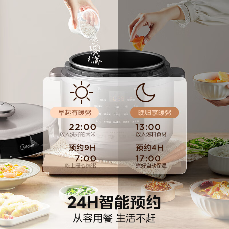 美的MY-E8129电压力锅图片