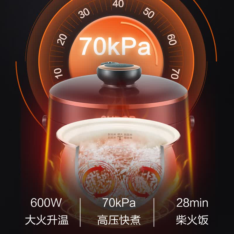 苏泊尔SY-23YC8062Q电压力锅图片
