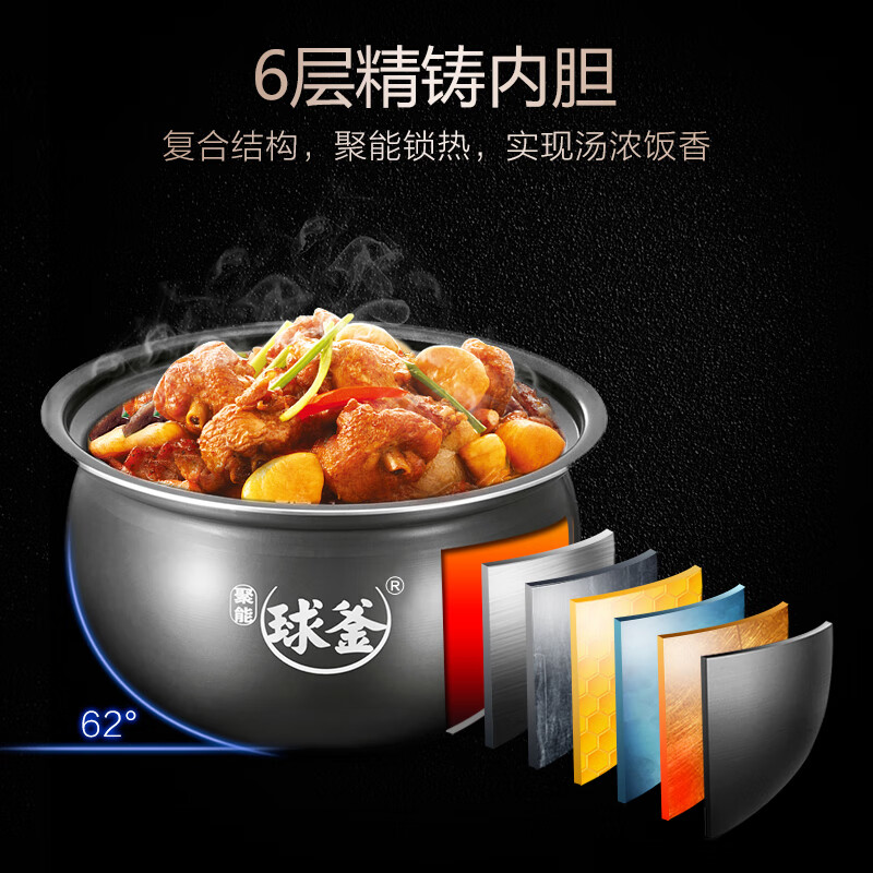 苏泊尔SY-50YC9001Q电压力锅图片