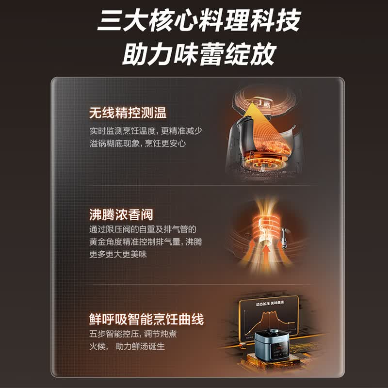 苏泊尔SY-50FC5001电压力锅图片