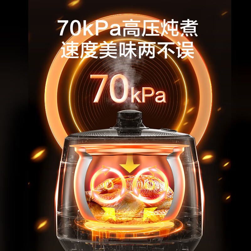 苏泊尔SY-50YC5011Q电压力锅图片