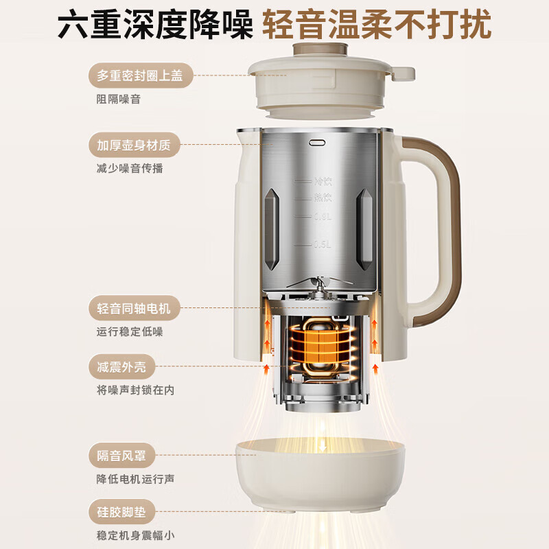 奥克斯S614豆浆机图片