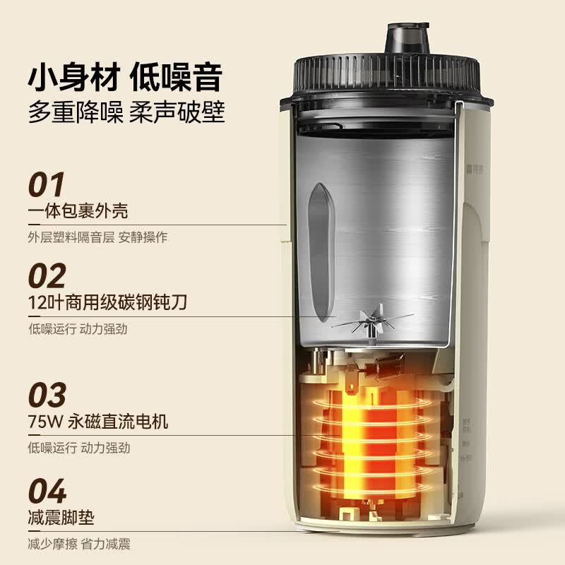 富得莱ZT-PD006豆浆机图片