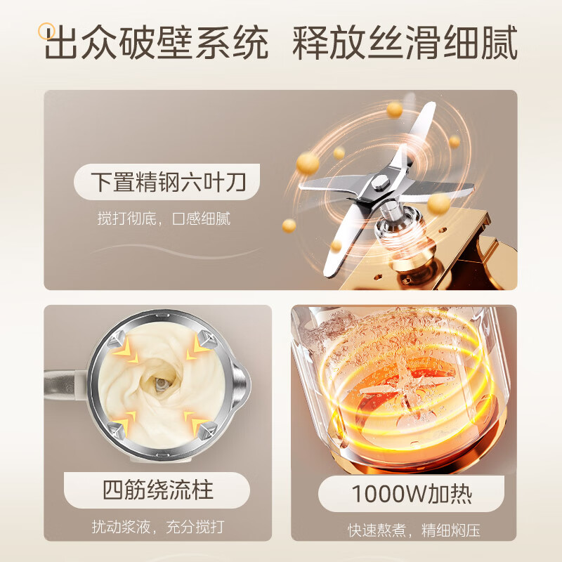 美的DJ15B-G100S90豆浆机图片