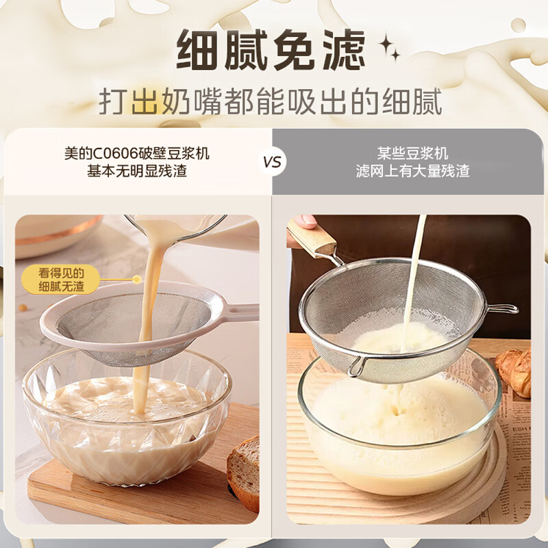 美的DJ08B-C0606豆浆机图片