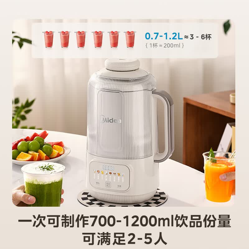 美的DJ12B-FG10X99豆浆机图片