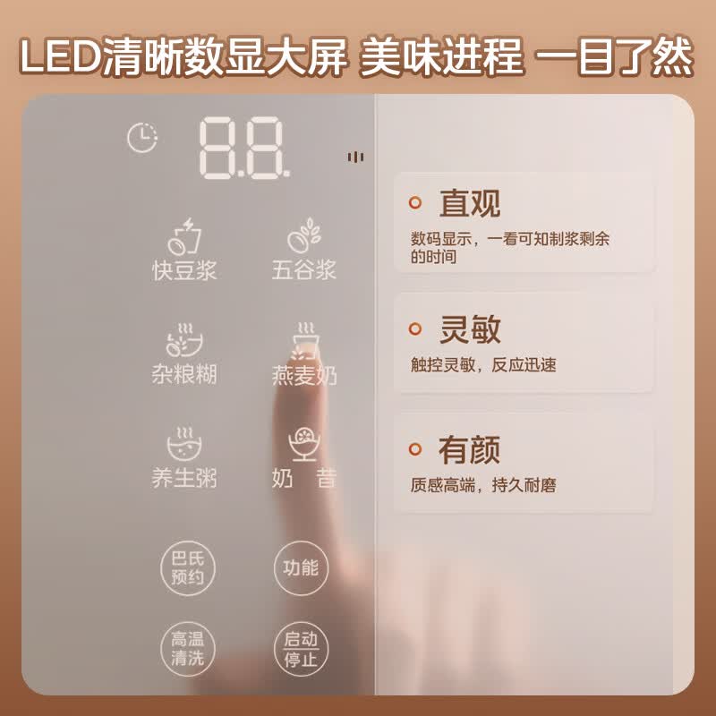 美的DJ13B-DG01A豆浆机图片