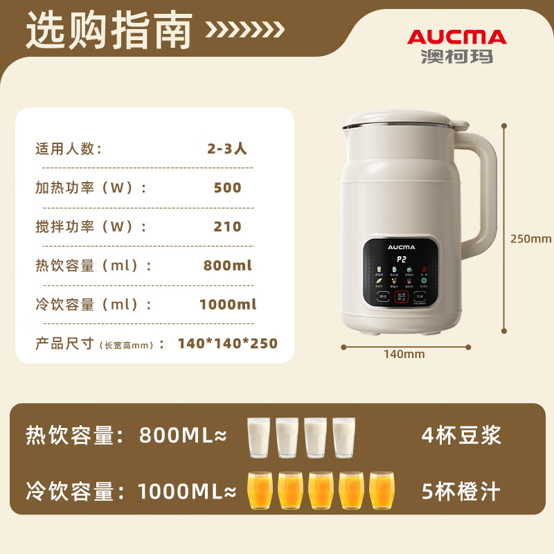 澳柯玛SZ5021M55豆浆机图片
