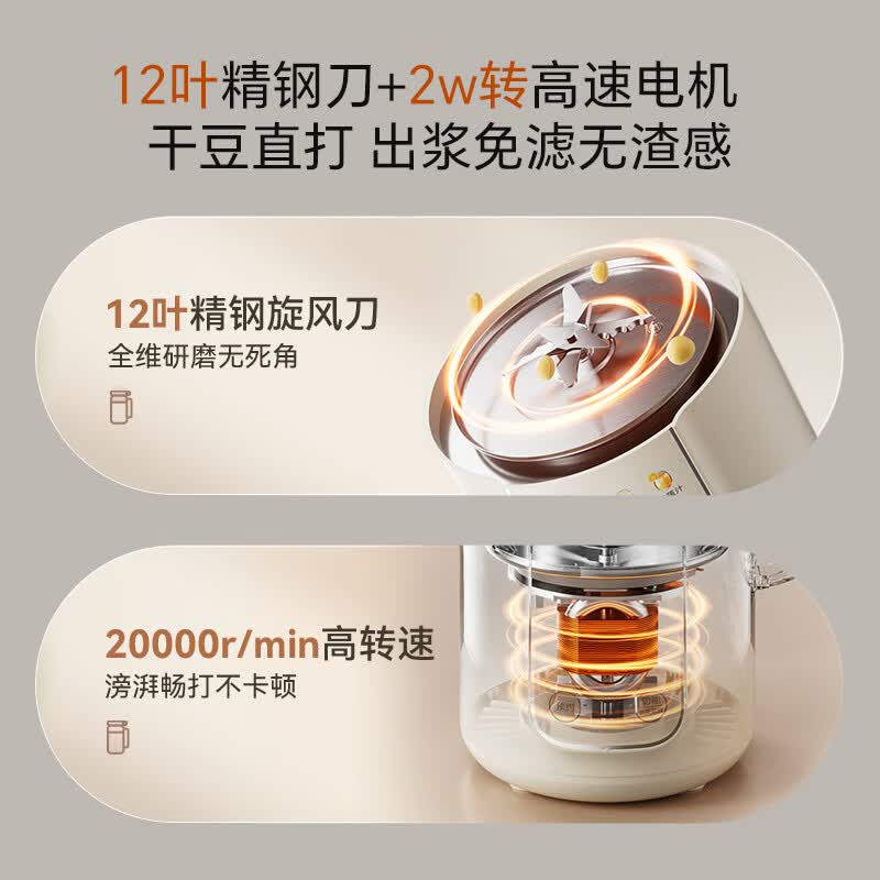 小熊DJJ-H08S2豆浆机图片