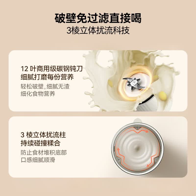 富得莱ZT-PD006豆浆机图片