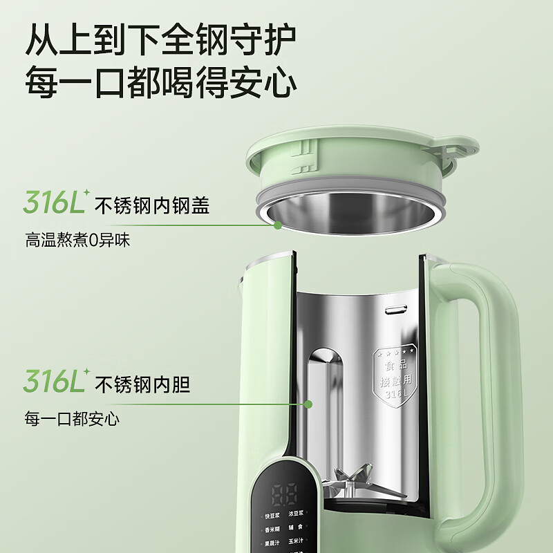 LOTOR徕多DJJ-G80豆浆机图片