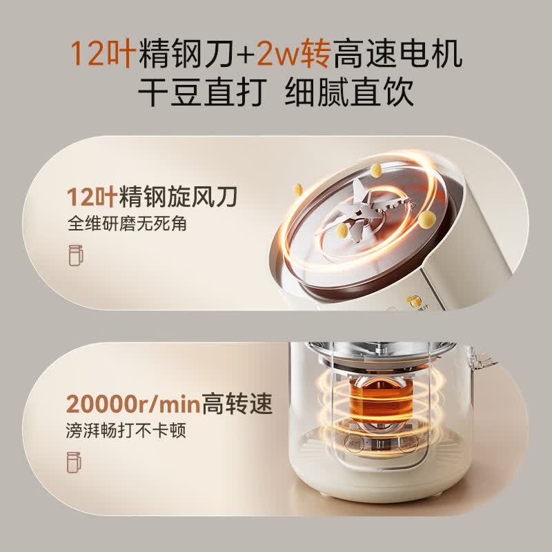 小熊DJJ-H08C1豆浆机图片