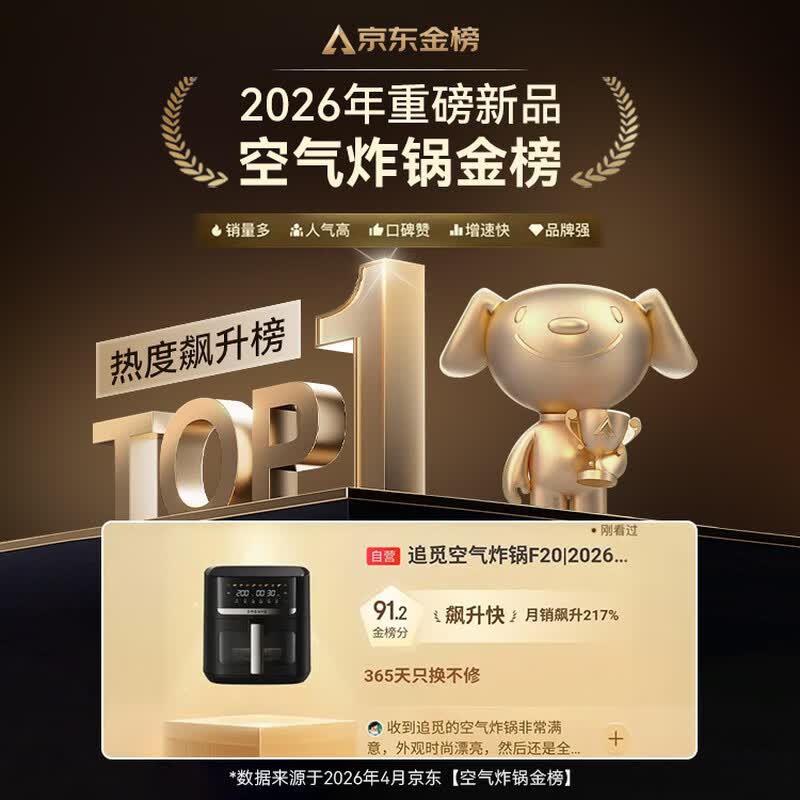 追觅F20空气炸锅图片
