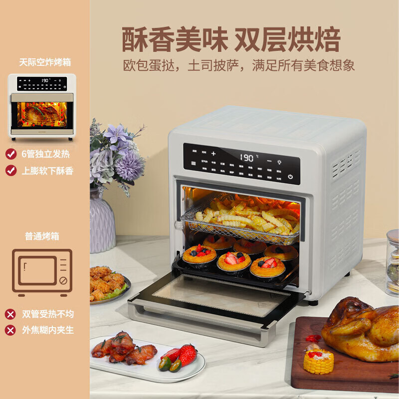 天际KWS1215-RF3W空气炸锅图片