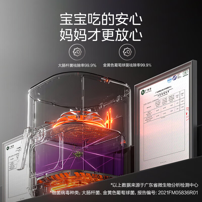 美的MF-KZC6053空气炸锅图片