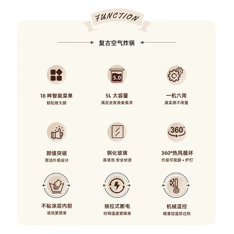 BRUNO-BOE129-IV空气炸锅图片