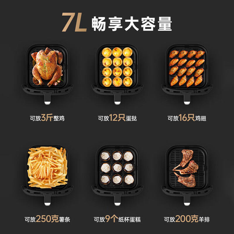宜盾普EDC-ZG9空气炸锅图片