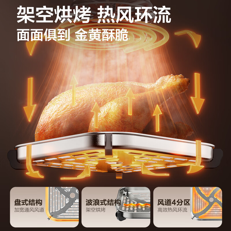 苏泊尔KD53DG832空气炸锅图片