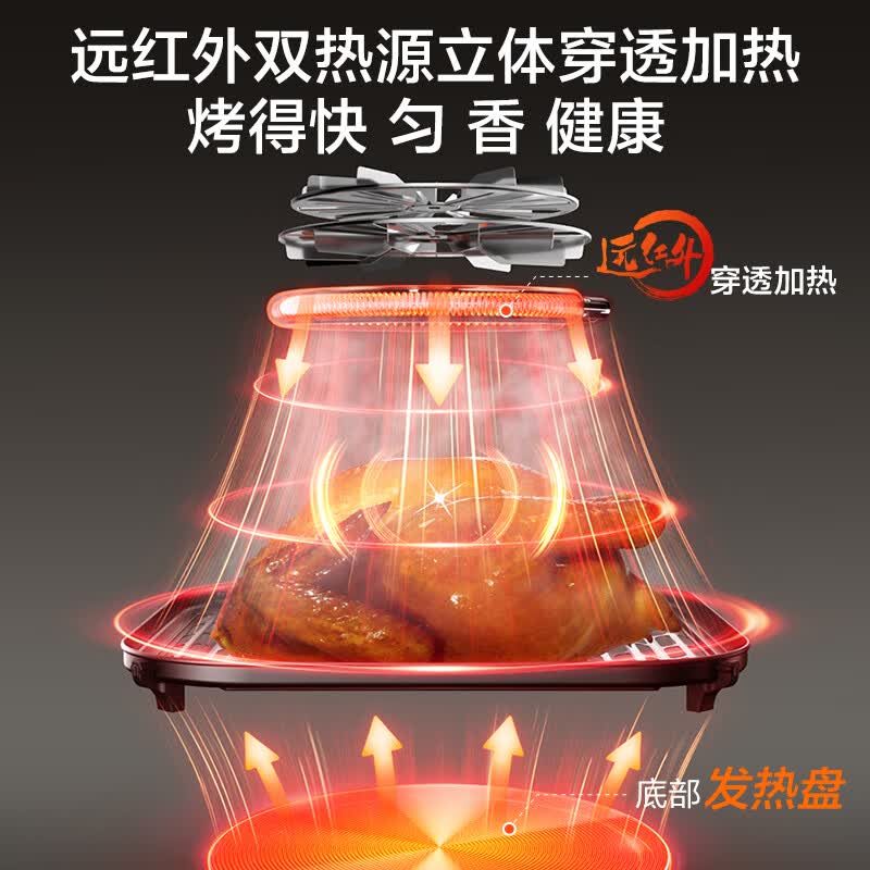 苏泊尔KD70Y887空气炸锅图片