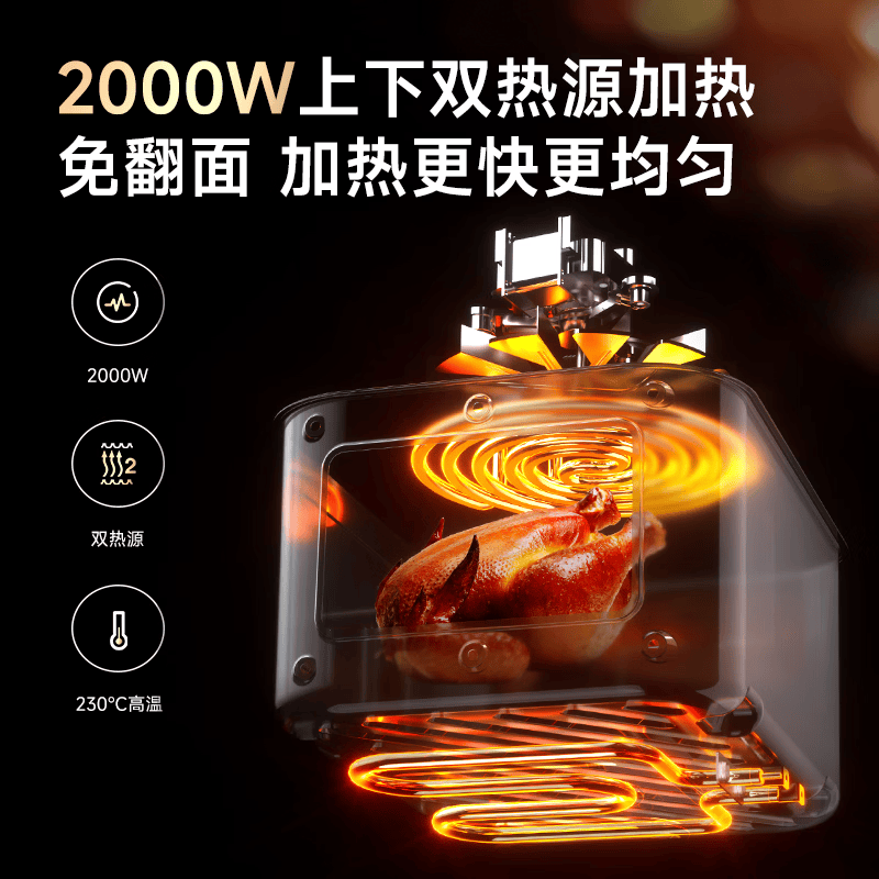 西屋WKZ60H10 Max空气炸锅图片