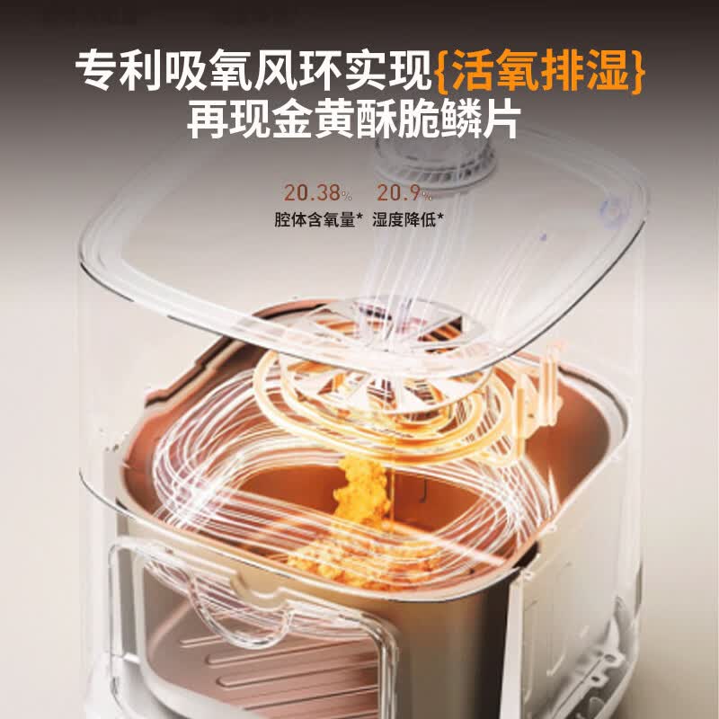 美的MF-KZC6519空气炸锅图片
