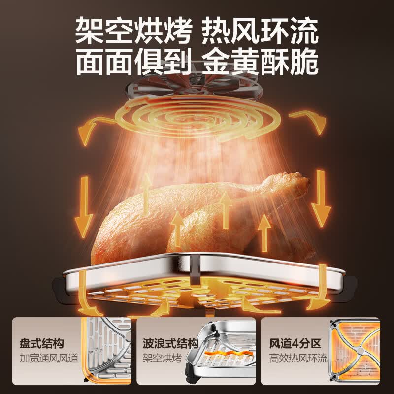 苏泊尔KJ53DG837空气炸锅图片