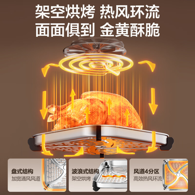苏泊尔KJ60DG838空气炸锅图片