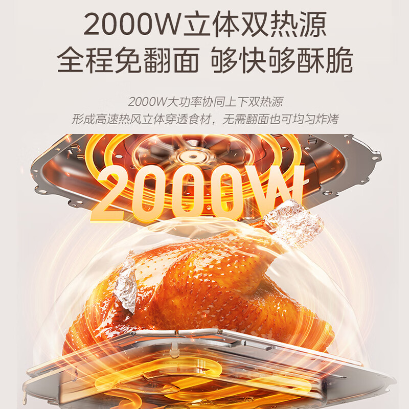 美的MF-KZC7002空气炸锅图片