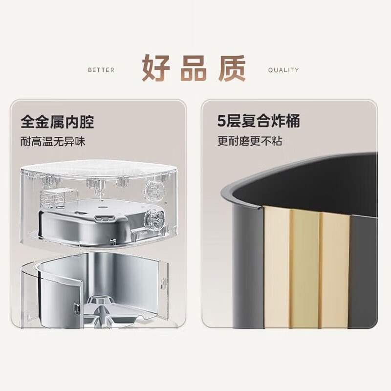 美的MF-KZE5089空气炸锅图片