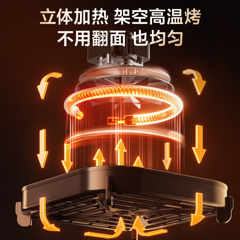 苏泊尔KD60YQ885空气炸锅图片
