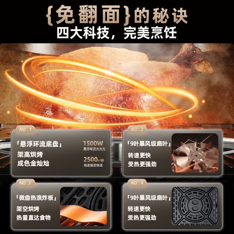 小熊QZG-Z15A2空气炸锅图片