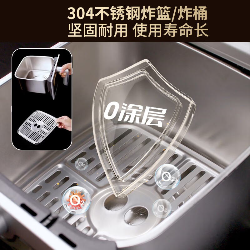 利仁KZ-J6569空气炸锅图片