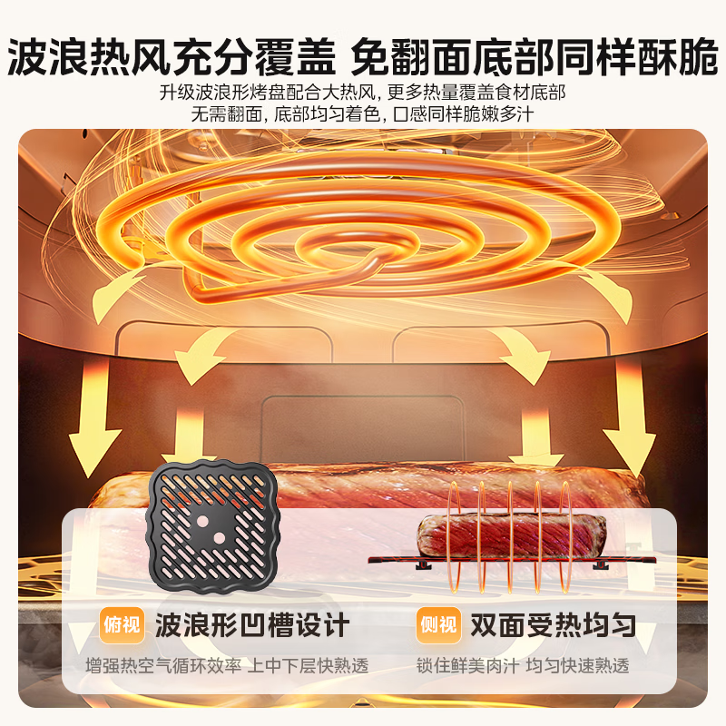 美的MF-KZC6517空气炸锅图片