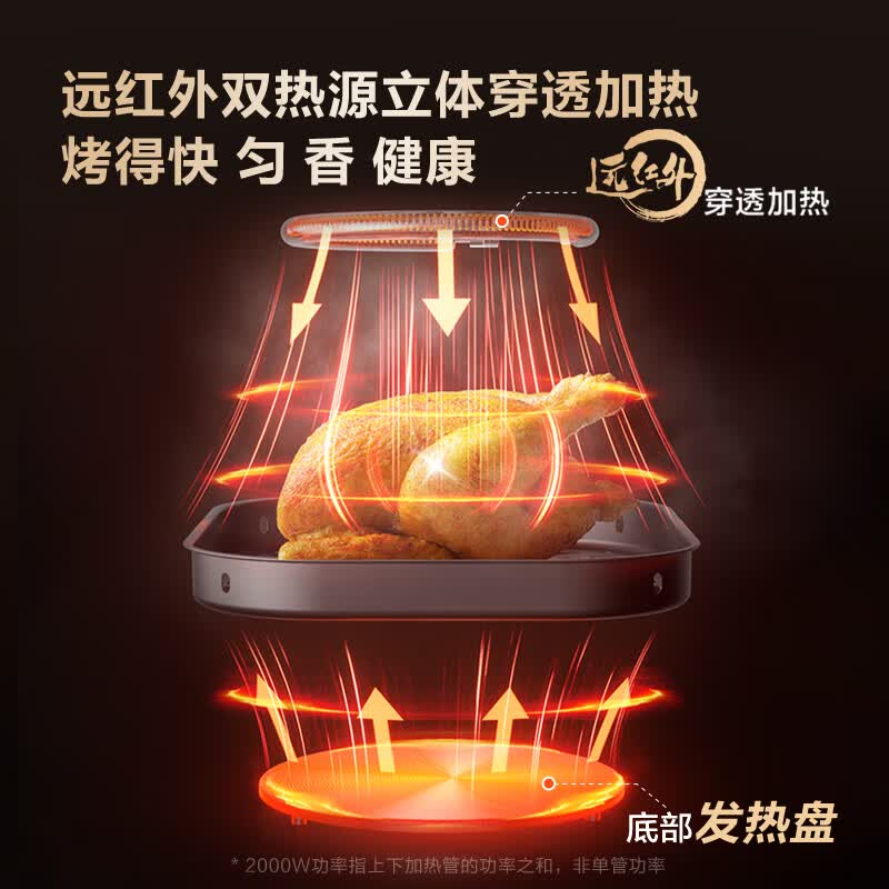 苏泊尔KD70Y888空气炸锅图片