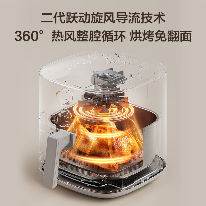 美的MF-KZE5383空气炸锅图片
