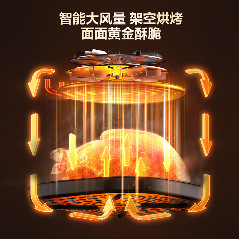 苏泊尔KJ60D871空气炸锅图片