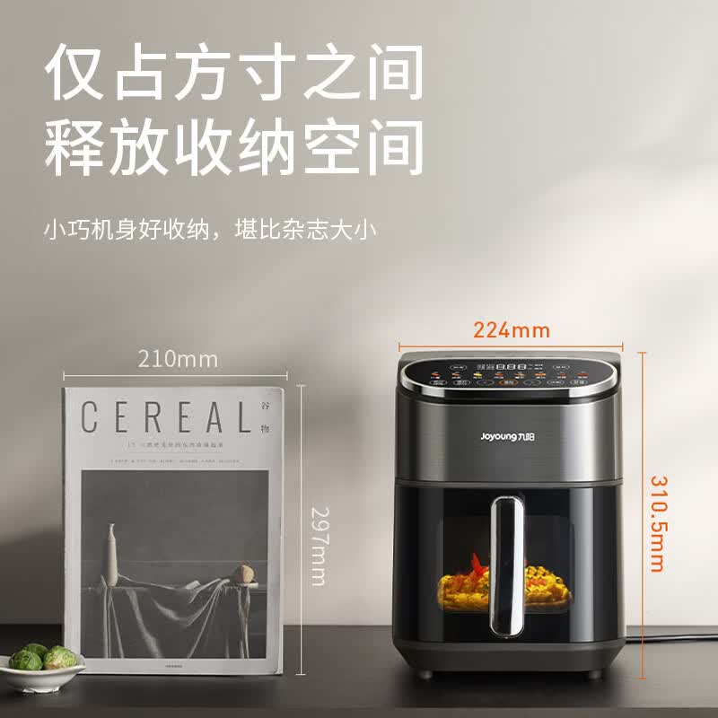 九阳KL55-V580Y空气炸锅图片