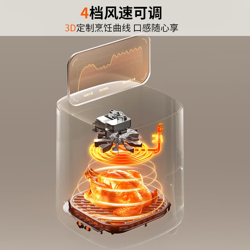 九阳KL55-V611空气炸锅图片