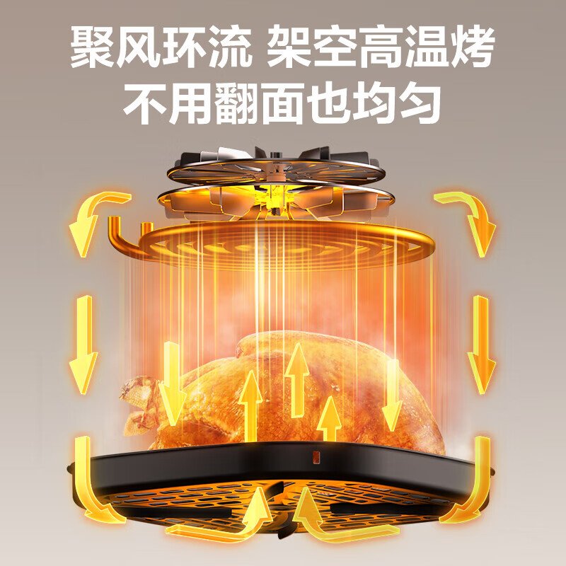 苏泊尔KD50D132空气炸锅图片