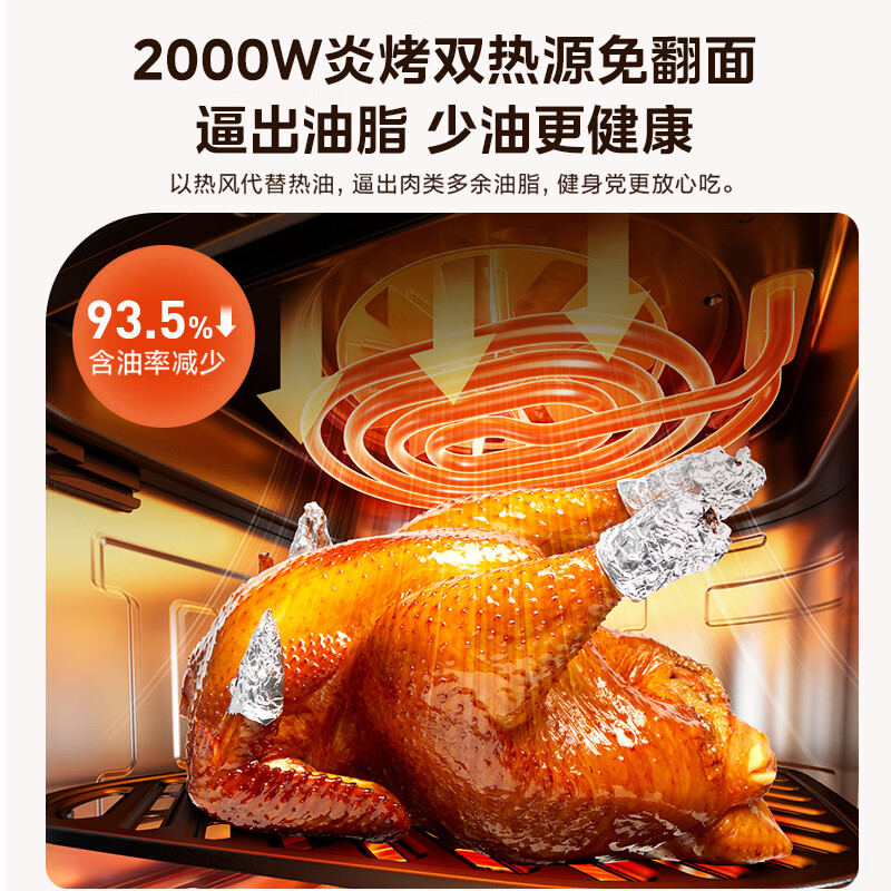 美的MF-KZC6521空气炸锅图片