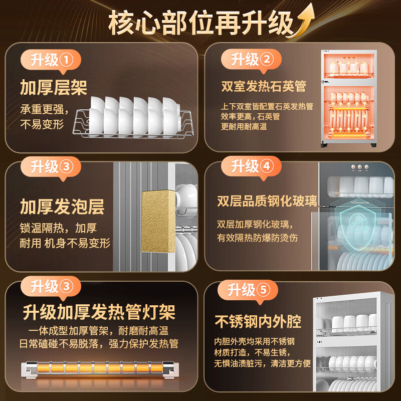 万和ZTP70-L600A消毒柜图片