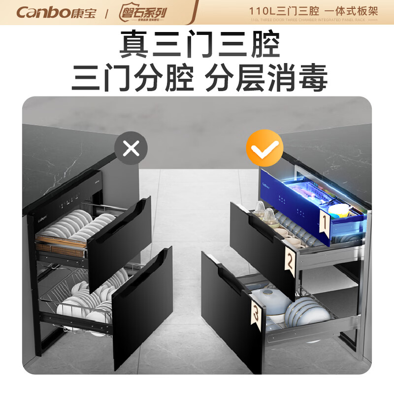 康宝XDZ100-ONE消毒柜图片