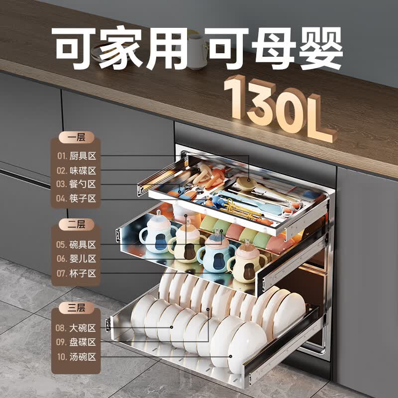 康宝XDZ130-E7E消毒柜图片