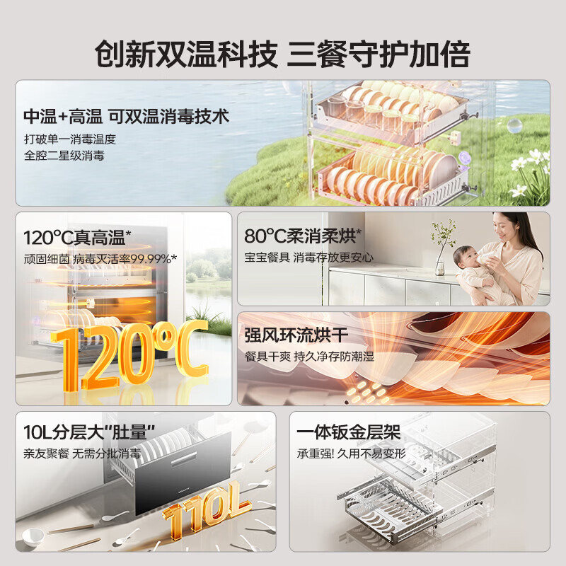万和D5 Pro消毒柜图片