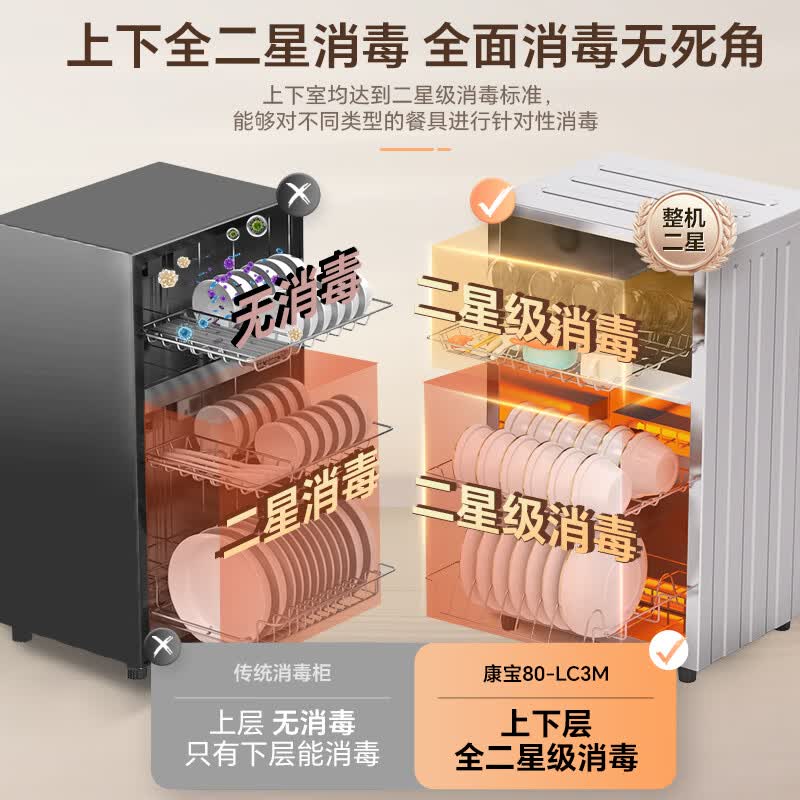 康宝XDZ80-LC3M消毒柜图片